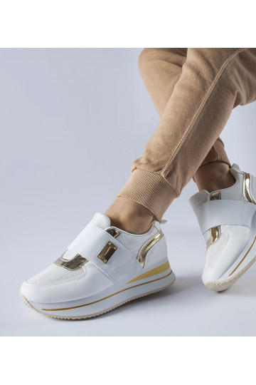 Sneakers Sages bianche con...