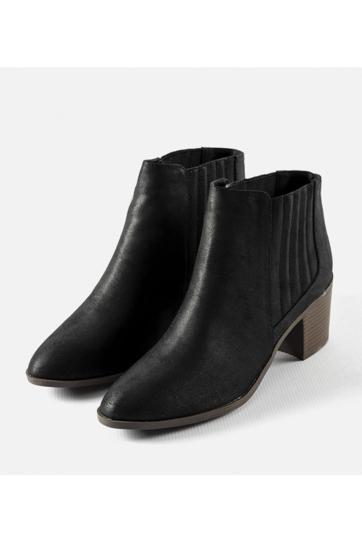 Stivaletti Slip-on Neri Pyramid