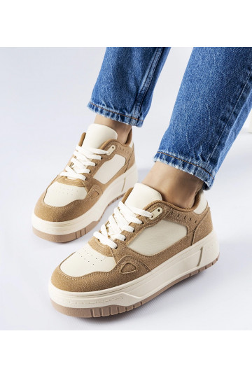 Sneakers con plateau Pomona...