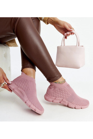 Sneakers sportive rosa...