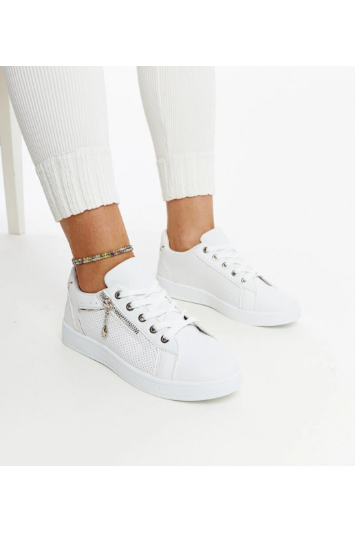 Scarpe sportive bianche traforate Chiusi