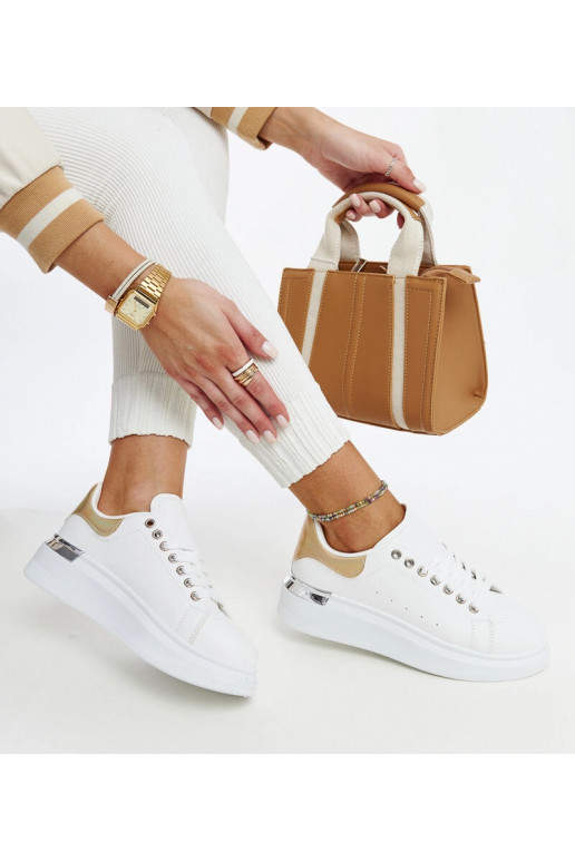 Scarpe sportive bianche con inserto...
