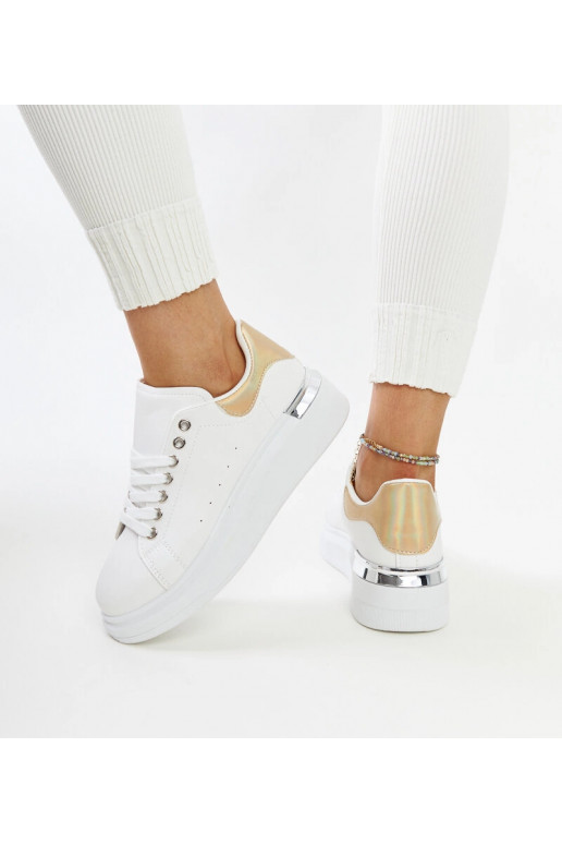 Scarpe sportive bianche con inserto...