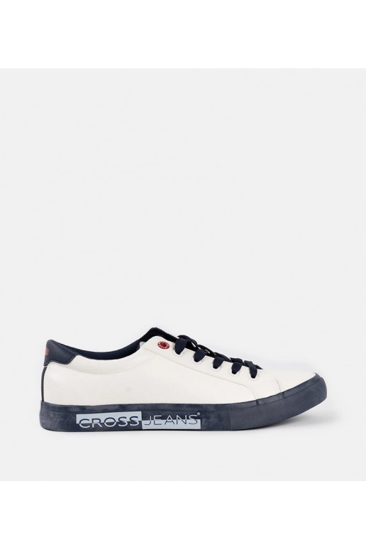 Sneakers da uomo CROSS JEANS bianche...