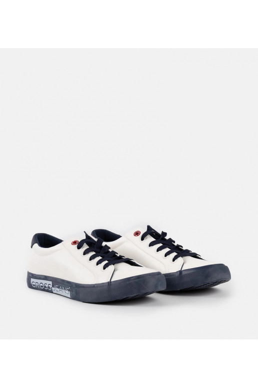 Sneakers da uomo CROSS JEANS bianche...