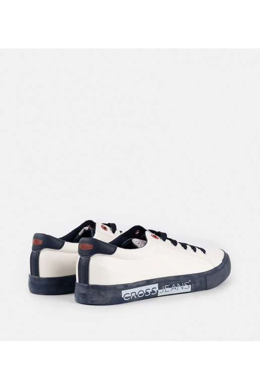 Sneakers da uomo CROSS JEANS bianche...