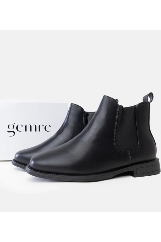 Stivaletti Chelsea da uomo neri con...