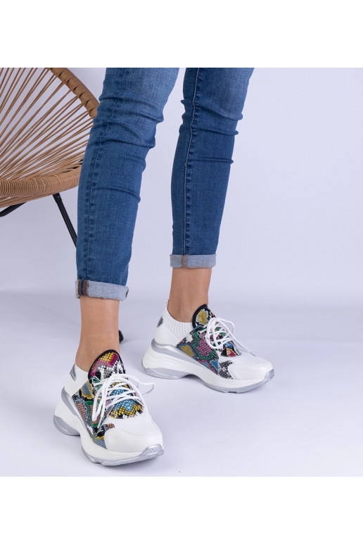 Sneakers sportive da donna bianche...