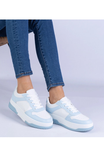 Sneakers blu con suola...