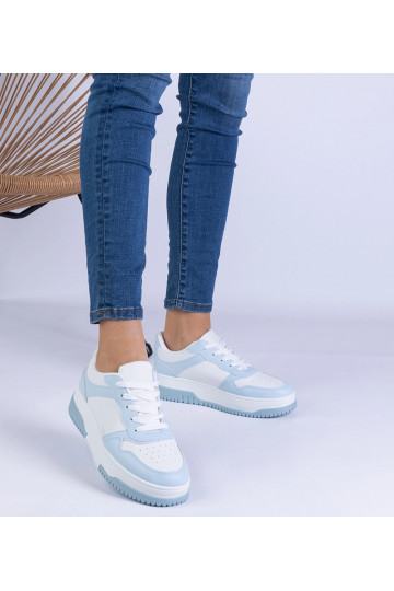 Sneakers blu con suola... 2