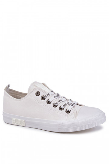 Scarpe sportive in pelle per uomo Big Star KK174052 bianche