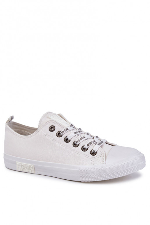 Scarpe da ginnastica da uomo in pelle Big Star KK174052 Colore bianco