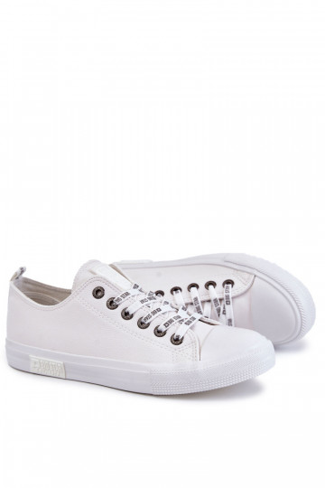 Scarpe sportive in pelle per uomo Big Star KK174052 bianche 2