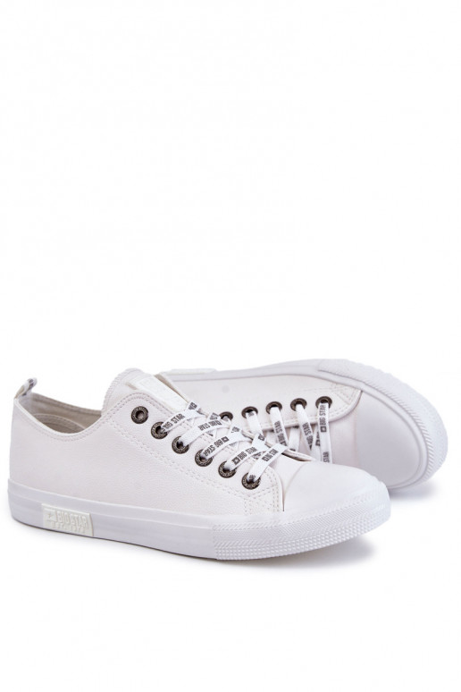 Scarpe da ginnastica da uomo in pelle Big Star KK174052 Colore bianco