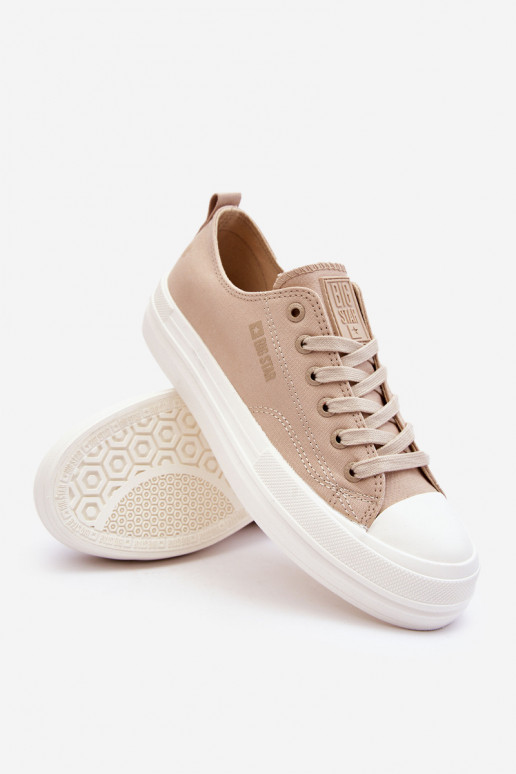 Basso con lacci Scarpe da ginnastica Big Star LL274969 beige Basso con lacci Scarpe da ginnastica Big Star LL274969 beige