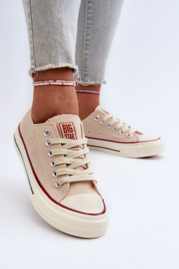Basso Scarpe per il tempo libero Big Star NN274272 beige