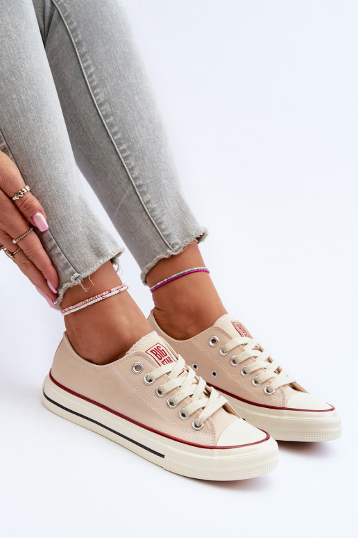 Basso Scarpe per il tempo libero Big Star NN274272 beige