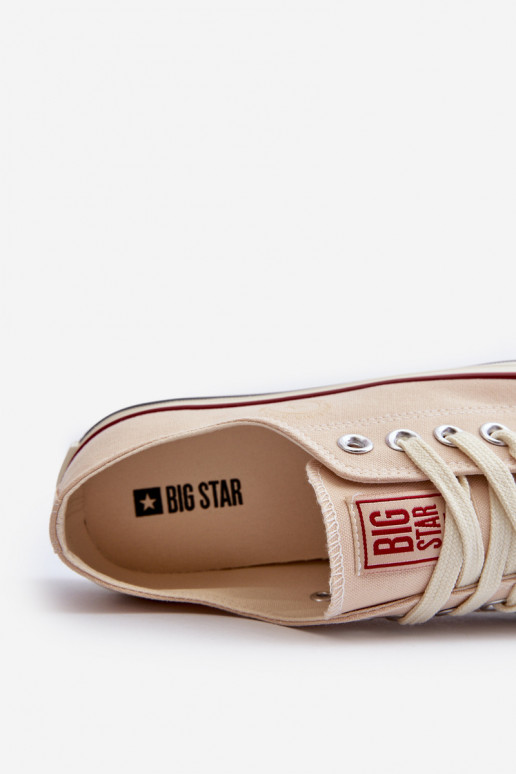 Basso Scarpe per il tempo libero Big Star NN274272 beige