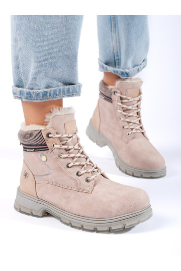 Scarpe da donna foderate beige