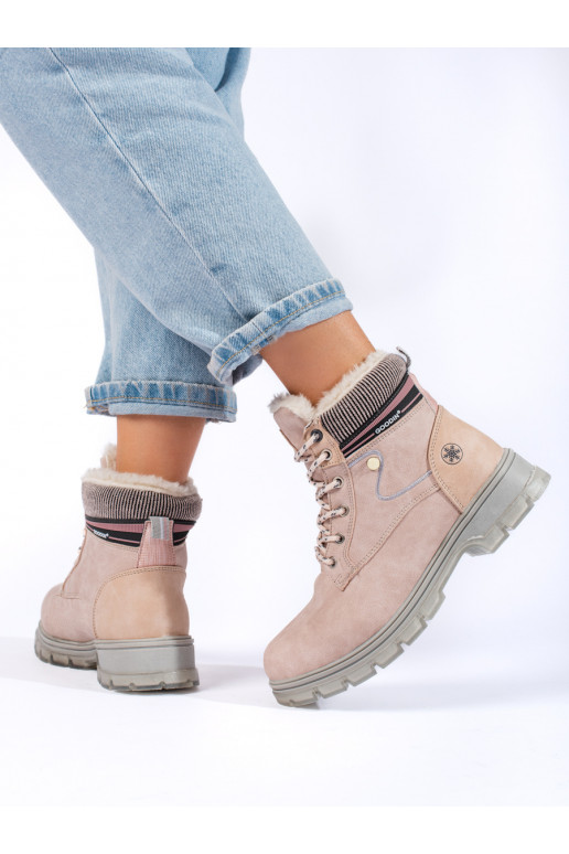 Scarpe da donna foderate beige
