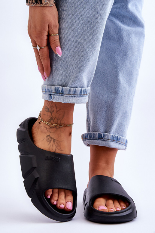  Ciabatte da donna con schiuma Big Star LL274594 colore nero