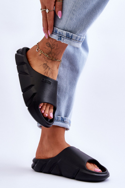  Ciabatte da donna con schiuma Big Star LL274594 colore nero