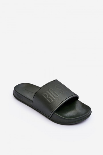 Pantofole in schiuma leggera Deveschio Big Star MM174324 colore kaki