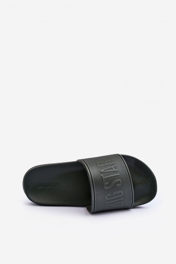 Pantofole in schiuma leggera Deveschio Big Star MM174324 colore kaki 2