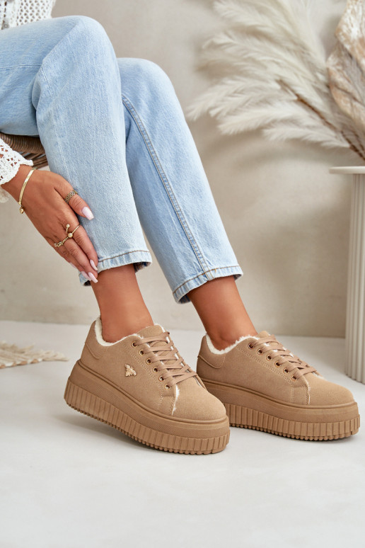 Scarpe sneakers da donna foderate con... Scarpe sneakers da donna foderate con...