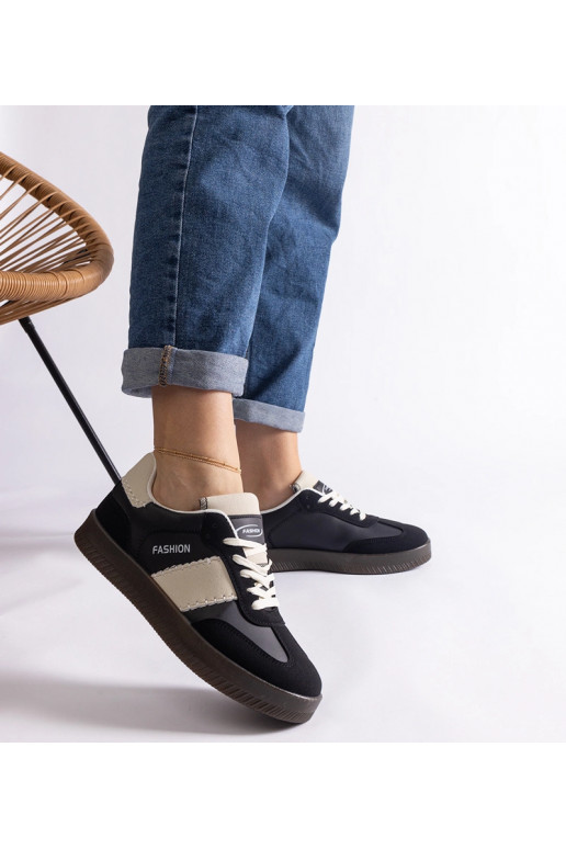 Sneakers nere con piattaforma e...