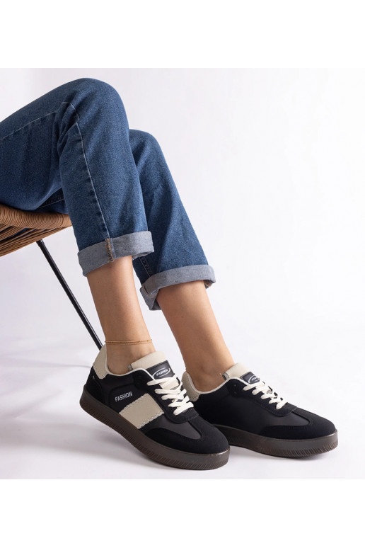 Sneakers nere con piattaforma e...