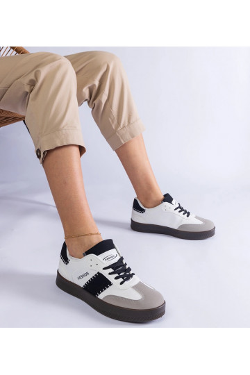 Sneakers bianche con...