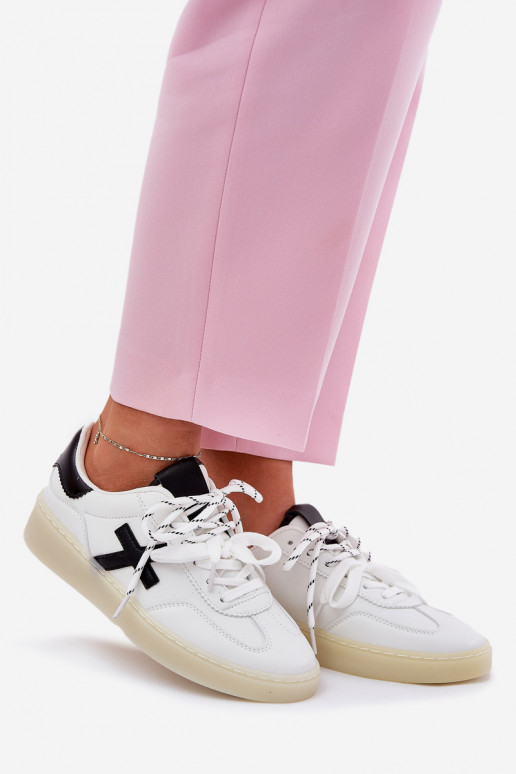 Basso scarpe da ginnastica Femminile Colore bianco Zelevelis