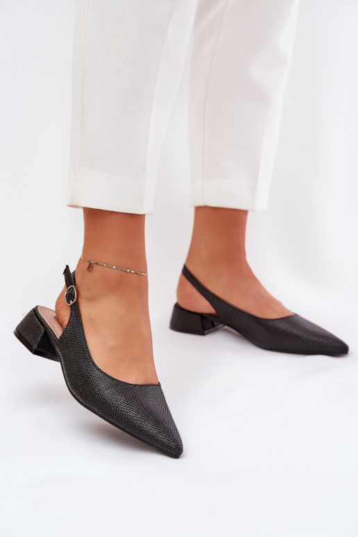 sandali fantasia Femminile Abilitato Impercettibilem Obcasie colore nero Jorela