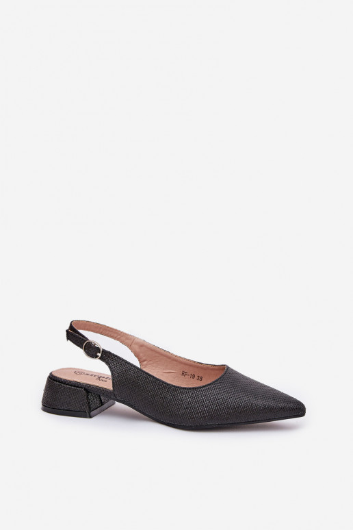 sandali fantasia Femminile Abilitato Impercettibilem Obcasie colore nero Jorela