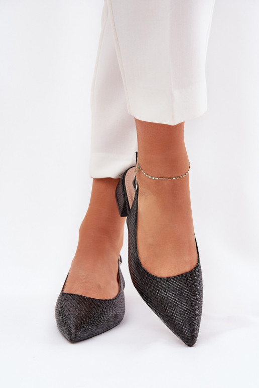 sandali fantasia Femminile Abilitato Impercettibilem Obcasie colore nero Jorela