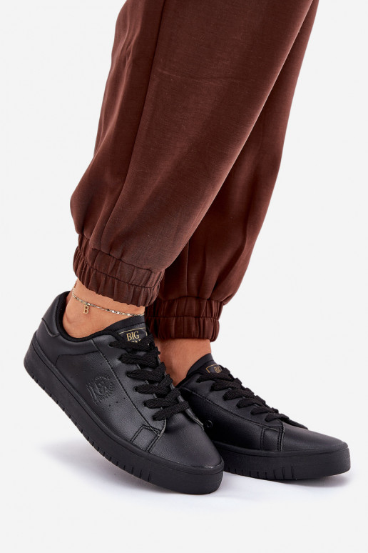 Basso Scarpe per il tempo libero in ecopelle Big Star NN274576 colore nero