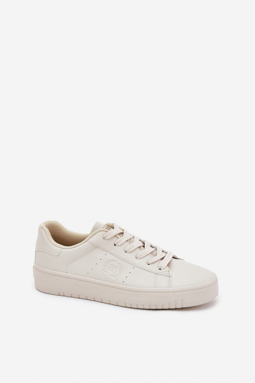 Basso Scarpe per il tempo libero in ecopelle Big Star NN274578 beige