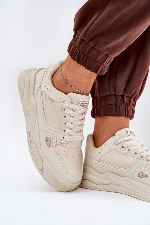 Femminile Scarpe modello sneakers Big Star NN274668 beige