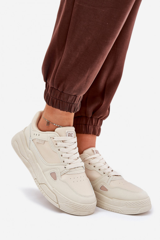 Femminile Scarpe modello sneakers Big Star NN274668 beige
