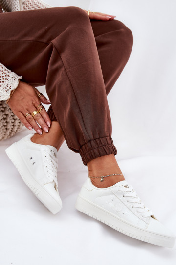 Scarpe basse casual in eco pelle Big Star NN274577 bianche