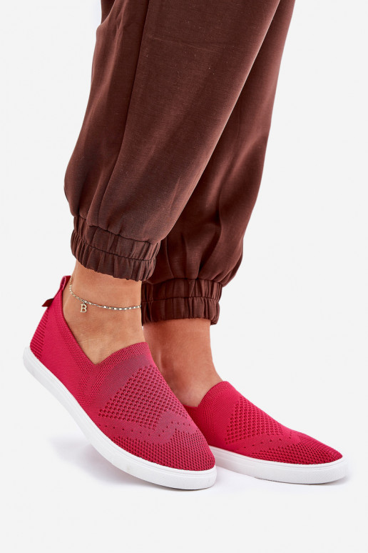 Femminile Scarpe da ginnastica Slip-on Big Star FF274A605 colore rosa