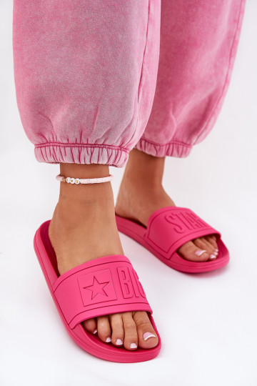Pantofole da donna Big Star NN274A668 colore rosa