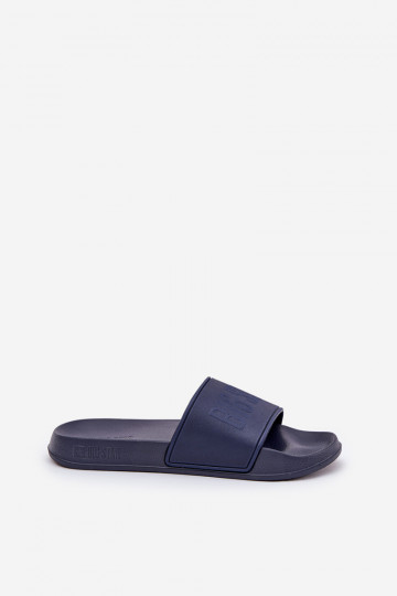 Ciabatte in schiuma leggere da uomo Big Star MM174323 blu scuro 2