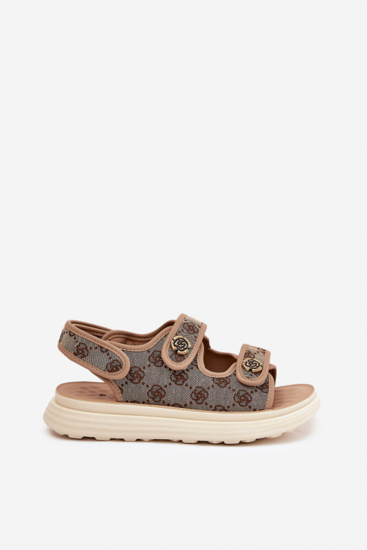 Femminile Elegantellato  sandali Ze colore doratomi Detalami colore kaki Pefese