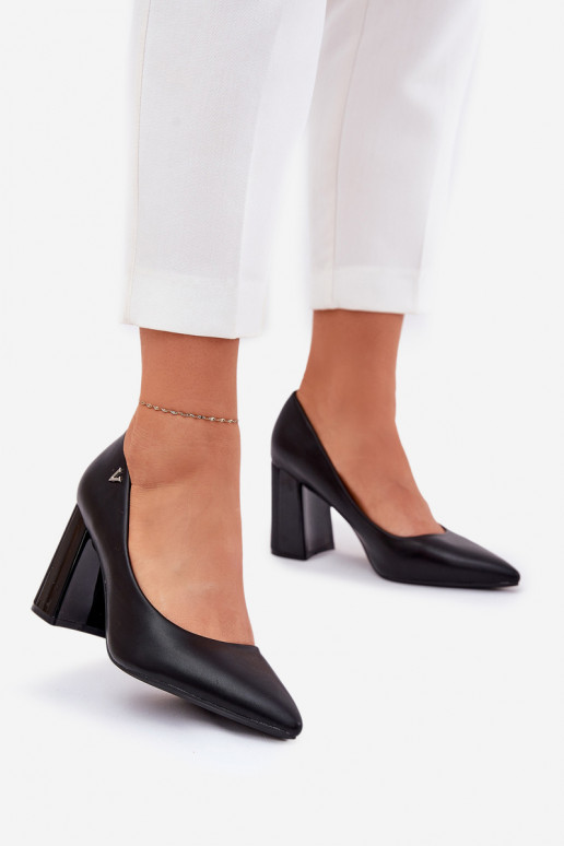 Stile elegante Scarpe con i tacchi Vinceza 62220 colore nero Stile elegante Scarpe con i tacchi Vinceza 62220 colore nero