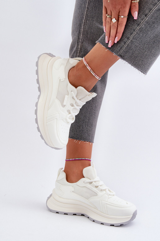 Scarpe modello sneakers Femminile HI-POLY SYSTEM Big Star NN274A107 Colore bianco