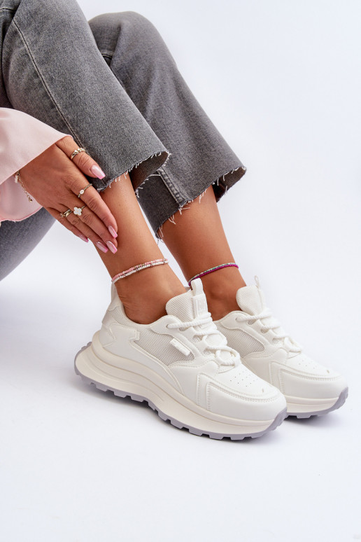 Scarpe modello sneakers Femminile HI-POLY SYSTEM Big Star NN274A107 Colore bianco